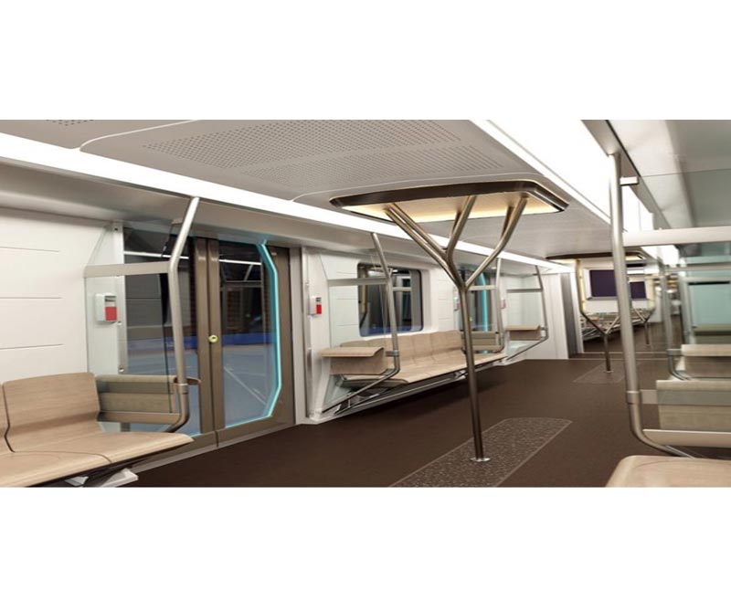 地铁坐椅挡风板